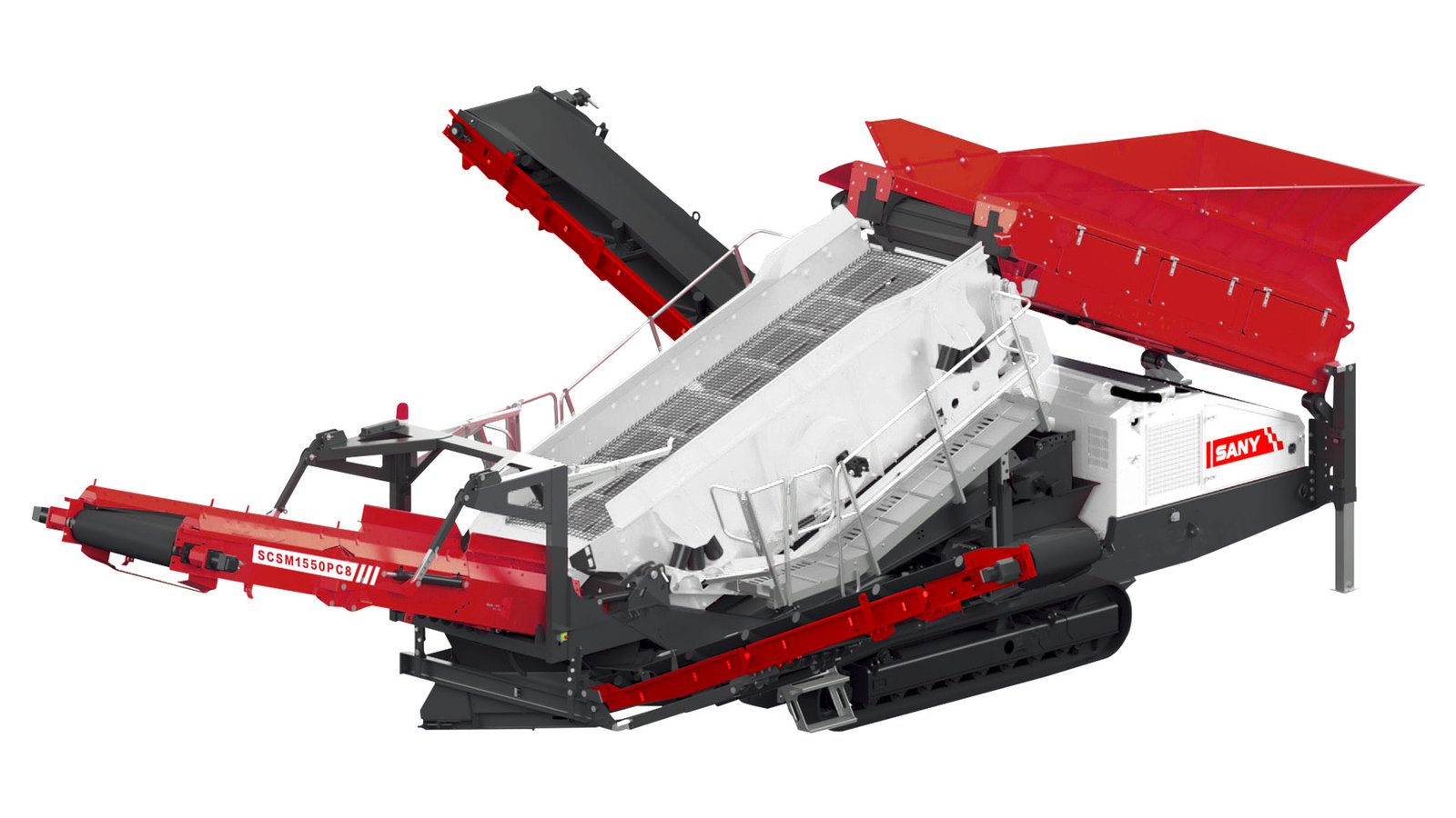 Sany SS15PD6 Mobile Scalper - Sany Mobile Crusher